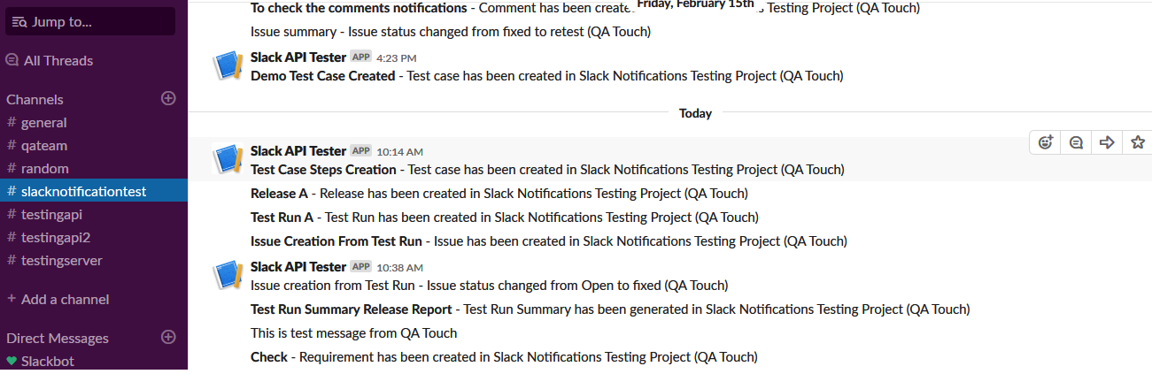 SlackMessage
