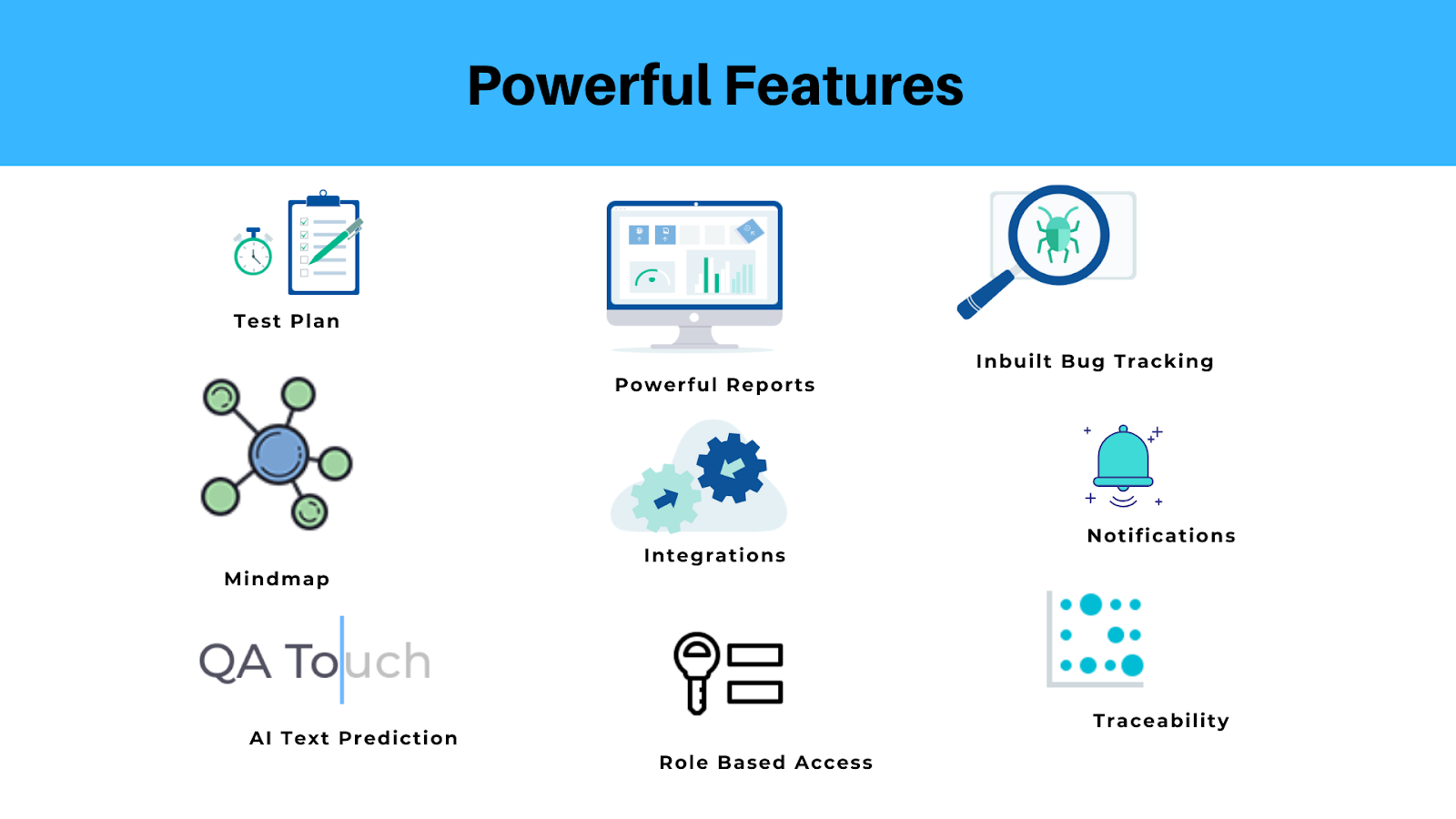 QA Touch Powerful Features