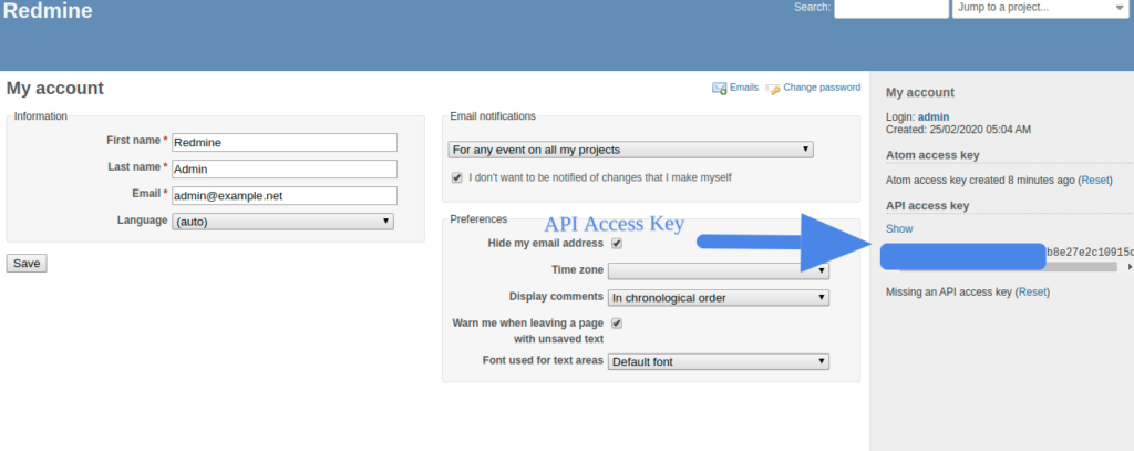 API-key