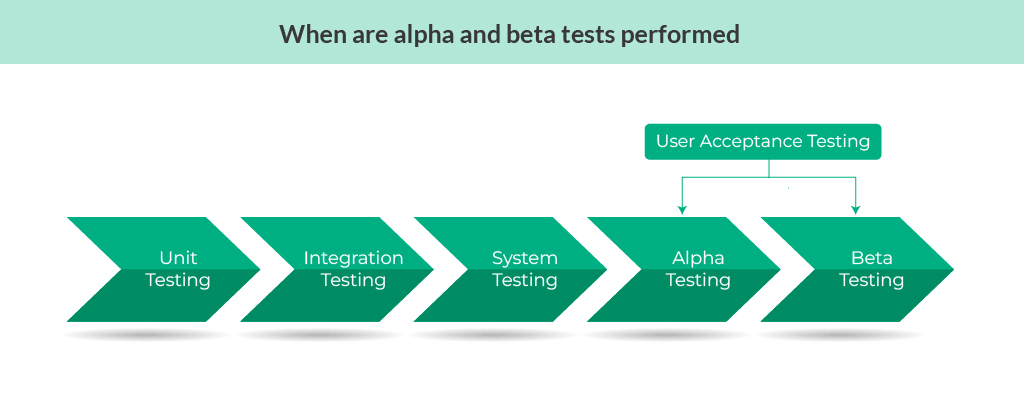 Alpha and beta testing timelines 
