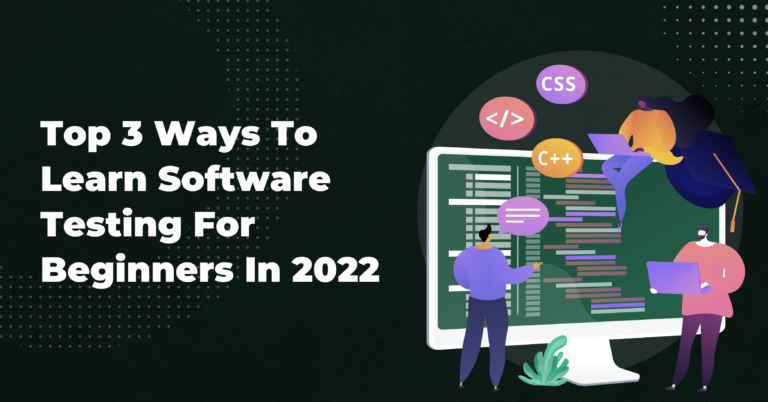 learn Software Testing