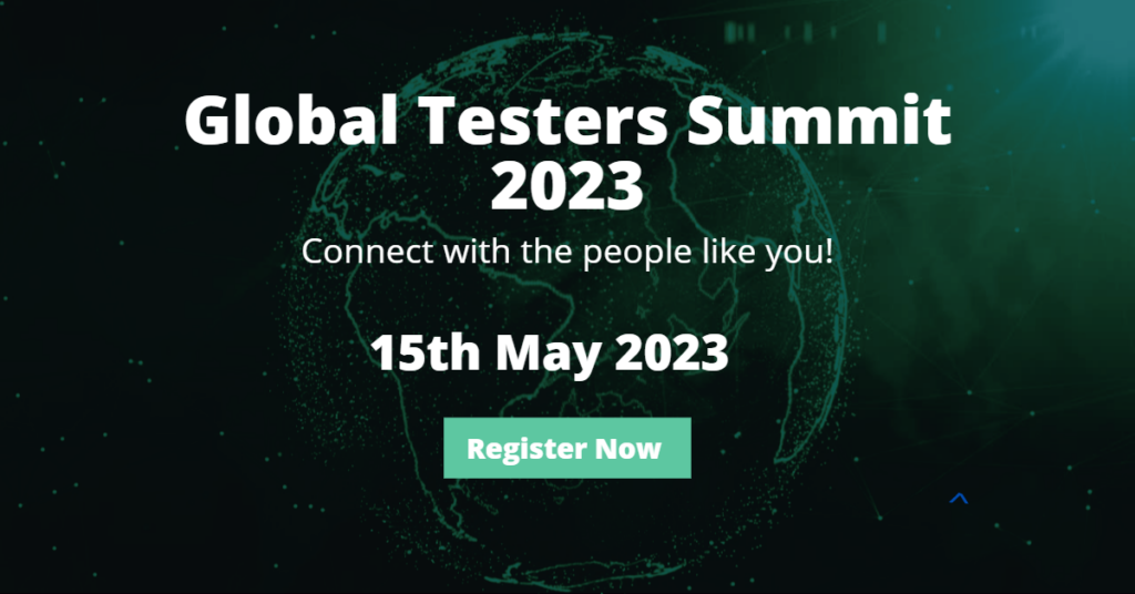Global Testers Summit 2023 by QA Touch