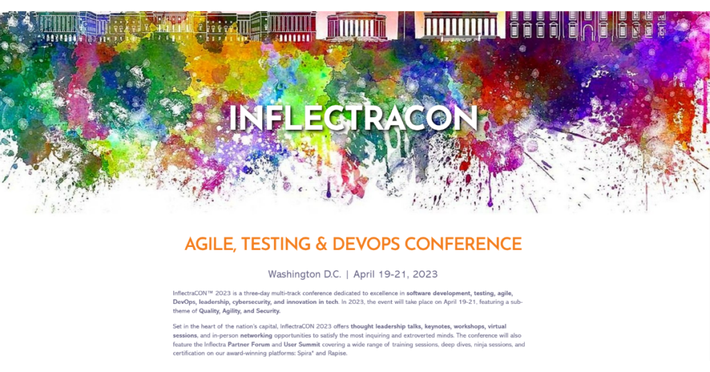 InflectraCON Washington D.C.