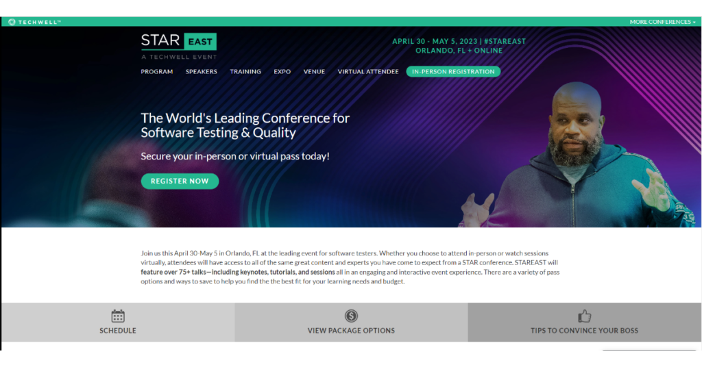 STAREAST Testing Conference