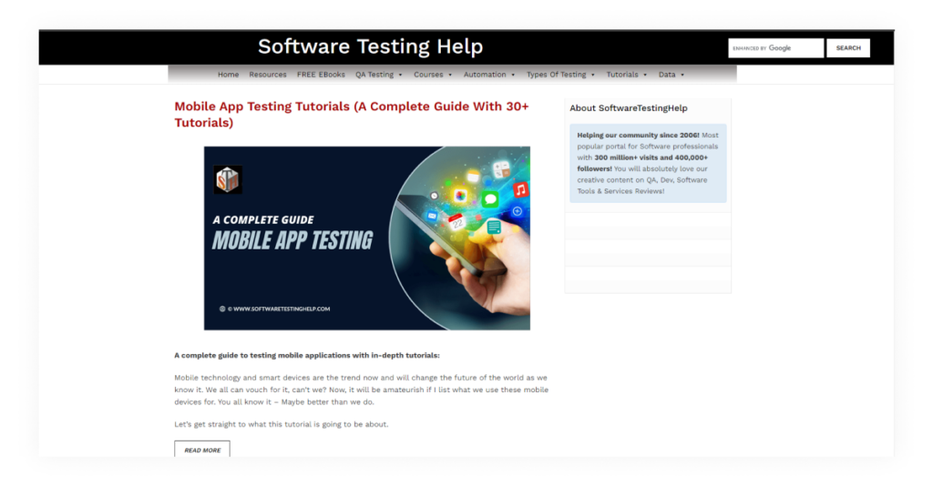 Software testing help