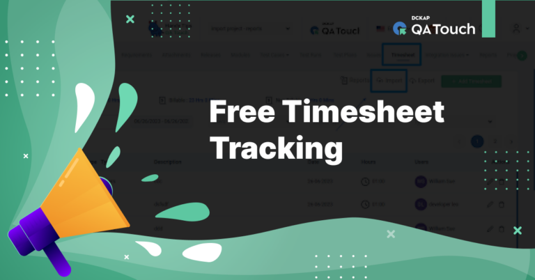 Free Timesheet Tracking