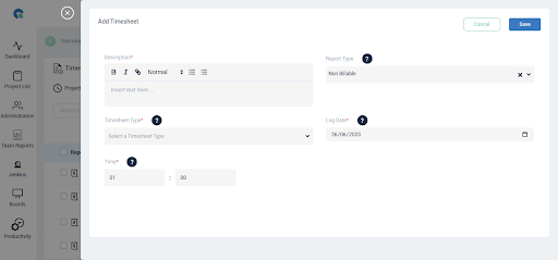 Free Timesheet Tracking