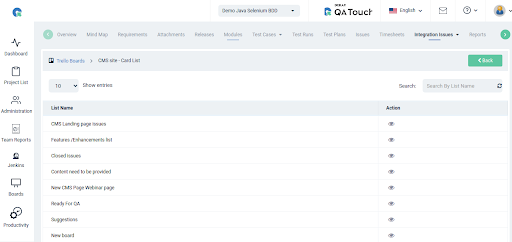 Trello Boards