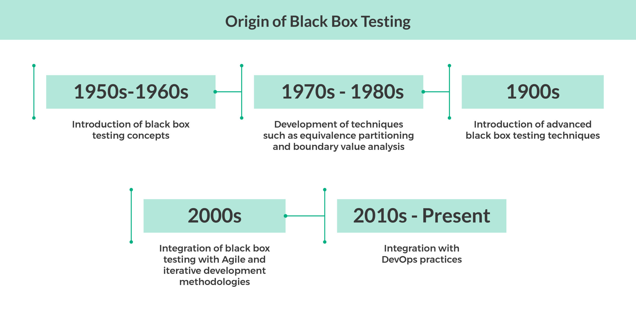 History of black box testing 