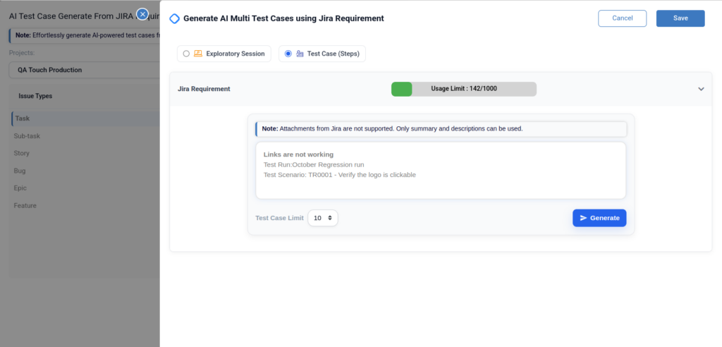 generate-testcase