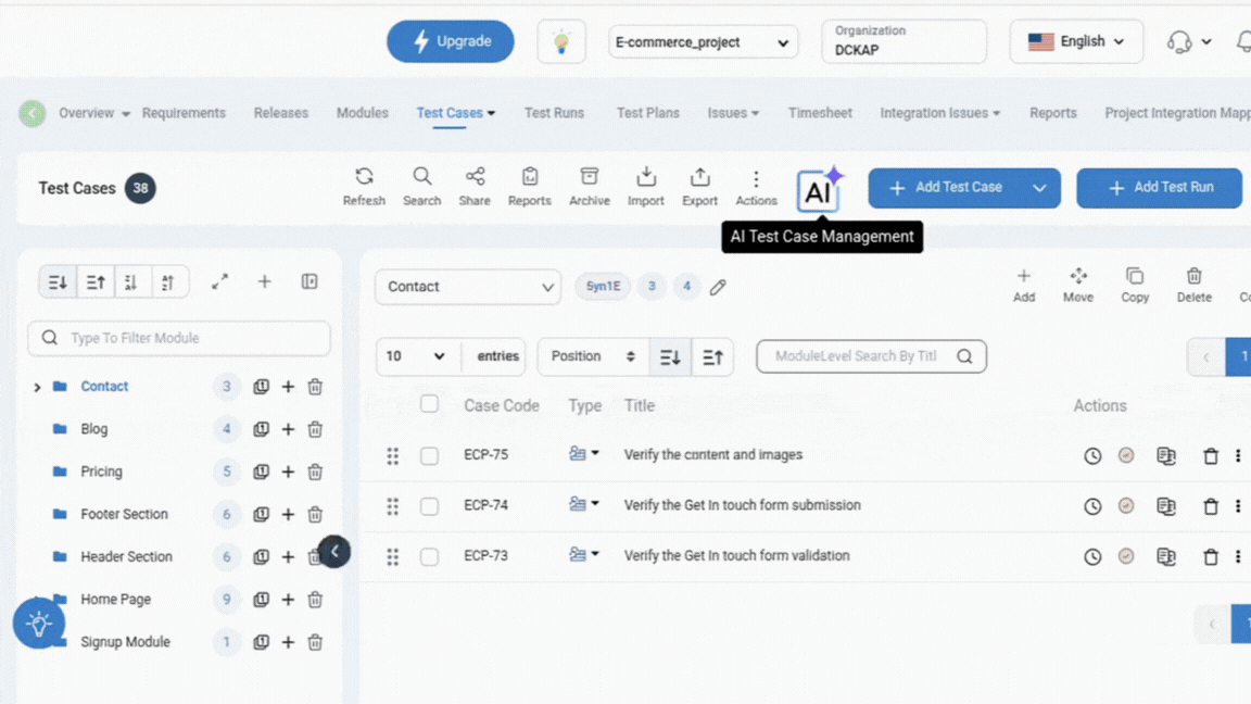 Jira AI Test Case Generation